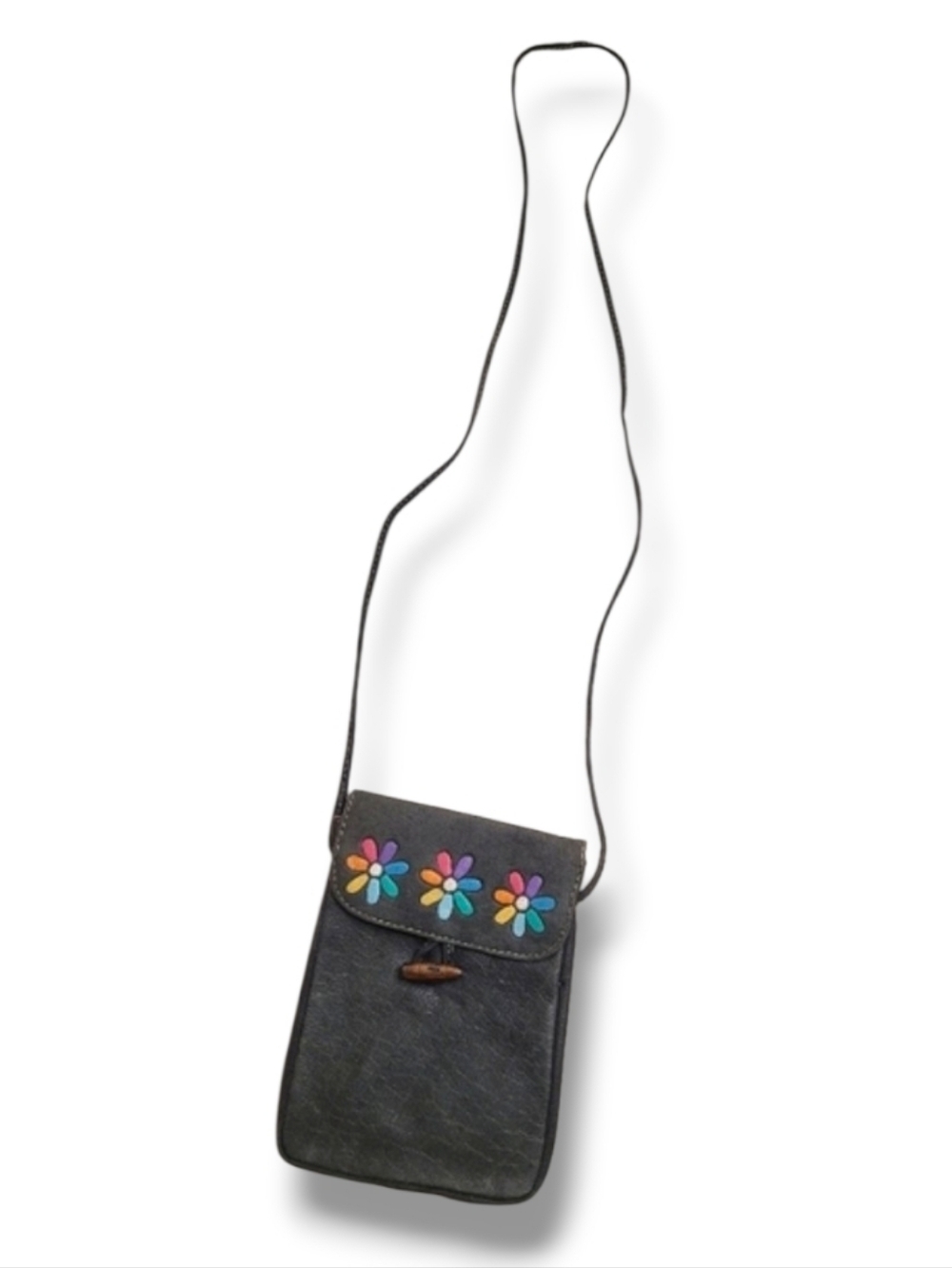 Emily Ann Of Boca Raton Leather Crossbody Bag